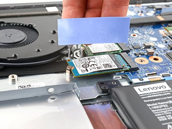 Lenovo IdeaPad 3-15IIL05 SSD Replacement, Remove the thermal pad: crwdns2935265:011crwdnd2935265:03crwdnd2935265:03crwdne2935265:0
