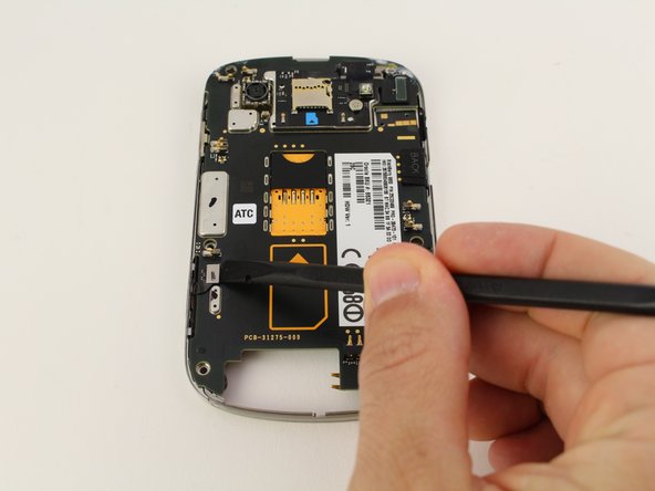 Blackberry Bold 9900 Screen Replacement, Power/Volume Button: step 11, image 2 of 3