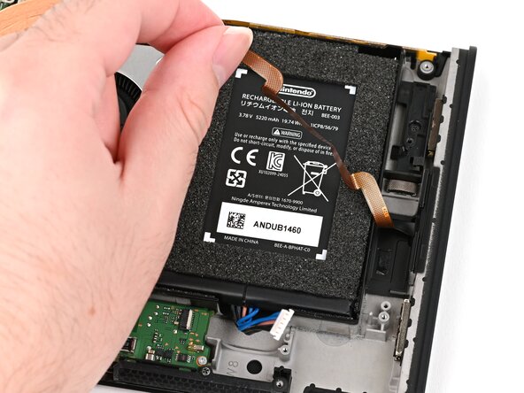 Nintendo Switch 2 Left Joy-Con 2 Connector Replacement, Unroute the left Joy-Con 2 cable: crwdns2935265:040crwdnd2935265:03crwdnd2935265:03crwdne2935265:0