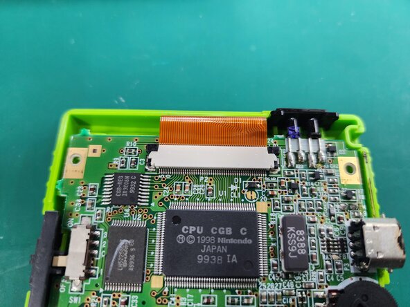 Game Boy Color Buttons Replacement, LCD Ribbon Cable: crwdns2935265:05crwdnd2935265:02crwdnd2935265:03crwdne2935265:0