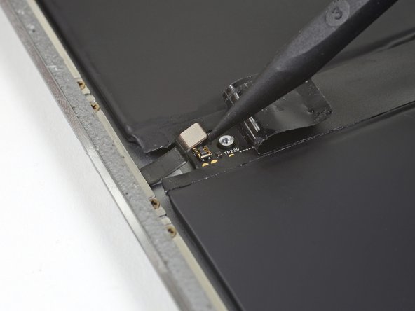 iPad Pro 9.7" Battery Replacement, Disconnect the smart connector: step 101, image 2 of 3