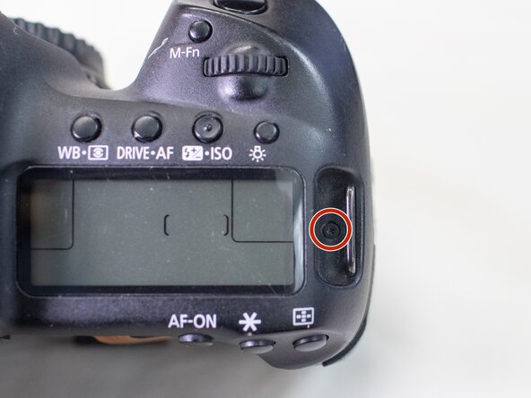 Canon EOS 5D Mark IV Shutter Dial Replacement, Top Cover: step 8, image 1 of 3