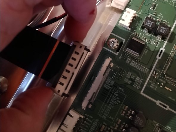 Replace Samsung UE40B6000VPXZG defective T-con board and mainboard: step 9, image 1 of 3