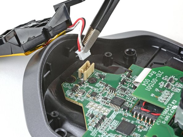 Logitech MX Master 2S 배터리 교체, 배터리 연결 해제하기: 14 단계, 이미지 2개 중 2개