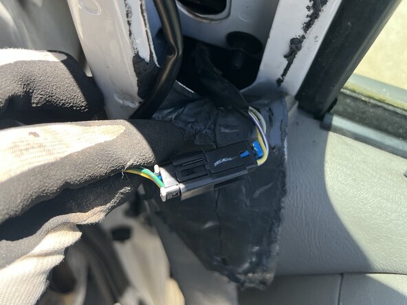 2001 Chevy Astro Passenger Side-View Mirror Replacement: step 8, image 2 of 3