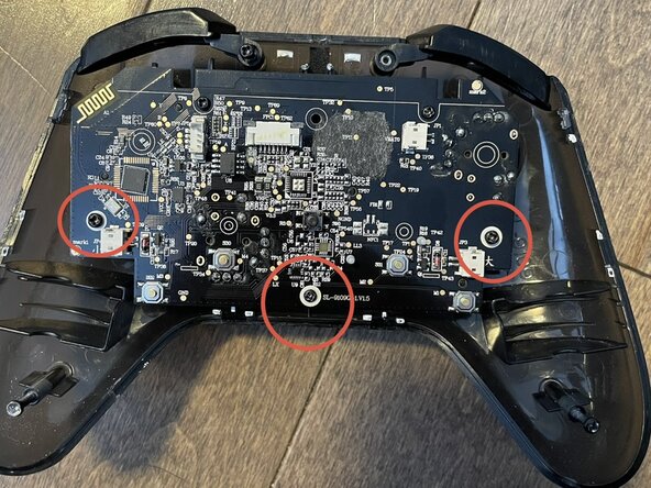 GameSir T4 Pro Teardown, Removing the motherboard: step 7, image 1 of 2