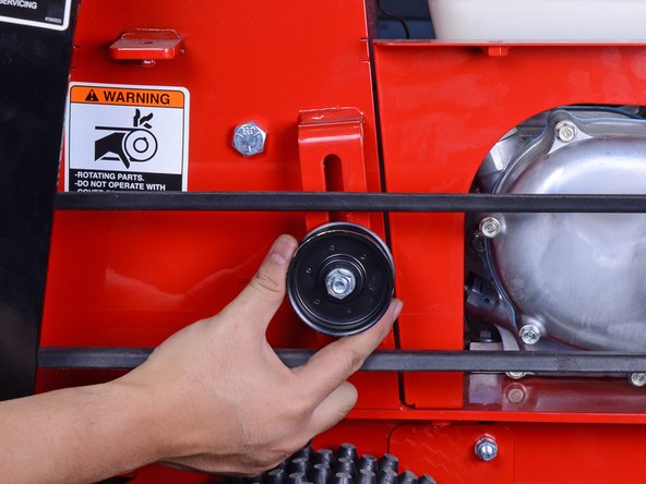 Classen Sod Cutter SC18AHDCA 2019 Engine Belt Replacement, Un-tension the belt: crwdns2935265:08crwdnd2935265:03crwdnd2935265:03crwdne2935265:0