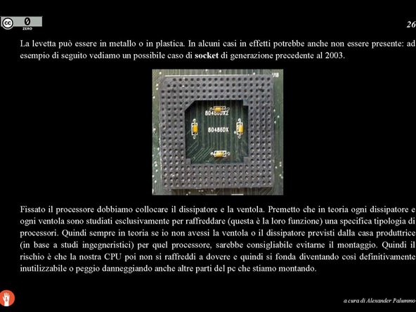 TRASHWARE, Montaggio CPU: passo 9, immagine 3 di 3