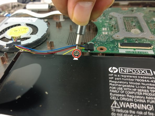 HP Envy 15-u001dx Battery Replacement, Battery: crwdns2935265:06crwdnd2935265:02crwdnd2935265:03crwdne2935265:0