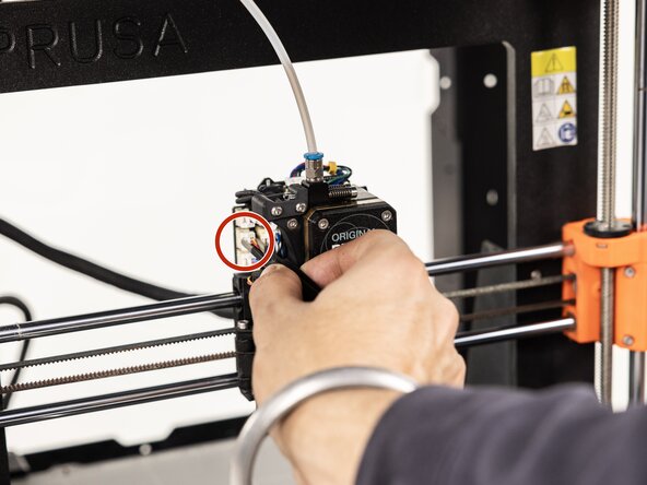 Prusa MK4 Print Fan Replacement: step 2, image 1 of 2