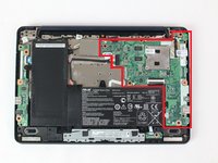 Asus Transformer Flip Book TP200S Motherboard Replacement