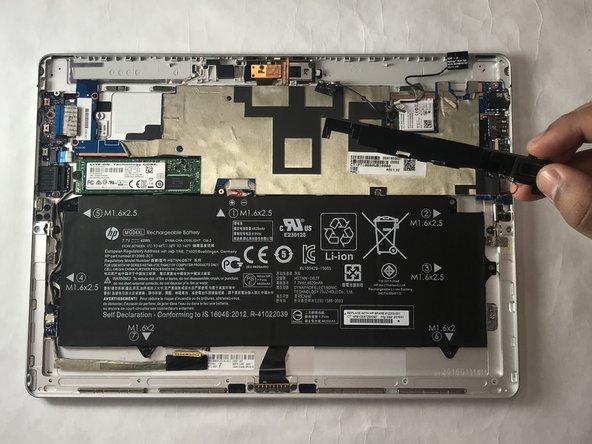 HP Elite x2 G1 1012 Speaker Replacement Guide: Schritt 11, Bild 2 von 2