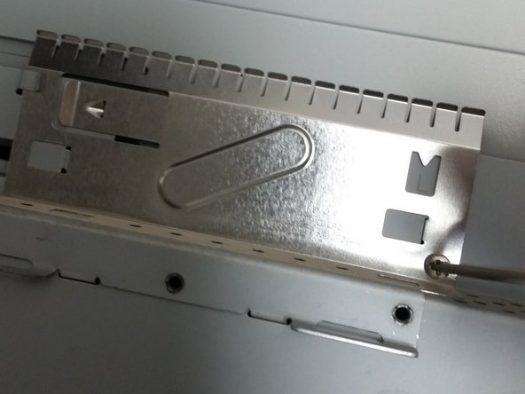 Repairing LCD monitor Dell 17", remove back of monitor: step 3, image 2 of 2