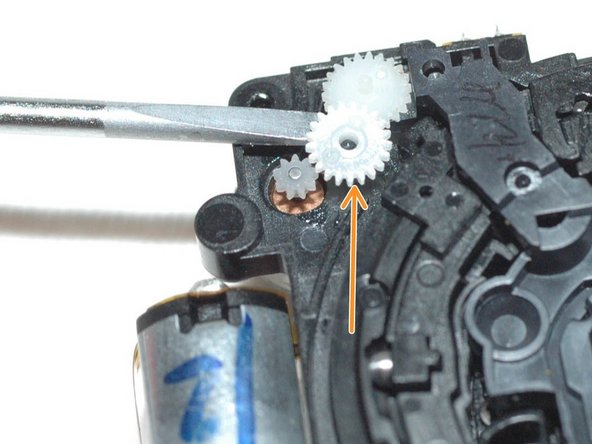 Repairing Casio Exilim EX-Z350 Lens mechanics, Disassemble lens (1): crwdns2935265:012crwdnd2935265:03crwdnd2935265:03crwdne2935265:0