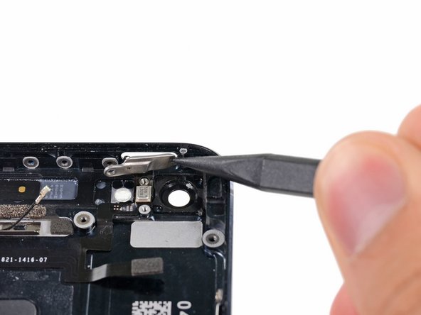 Замена задней части корпуса iPhone 5, Шлейф кнопок питания и управления звуком: crwdns2935265:044crwdnd2935265:01crwdnd2935265:02crwdne2935265:0