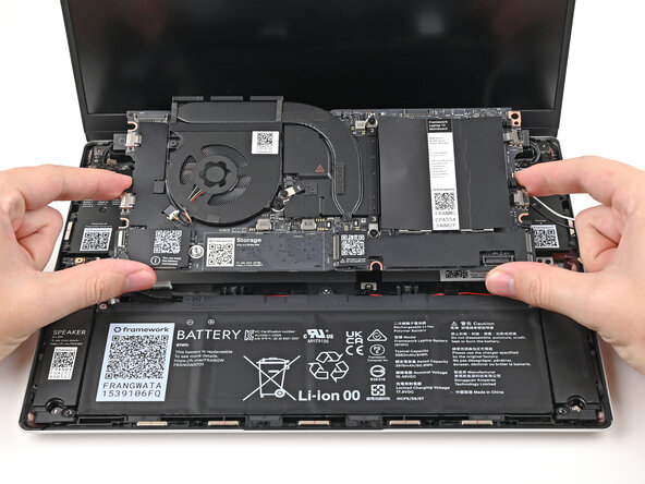 Framework Laptop 13 Mainboard Replacement, Remove the Mainboard: step 23, image 3 of 3