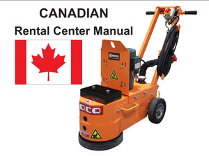 EDCO 10" Concrete Grinder HD-SECNG-0925 (2025)