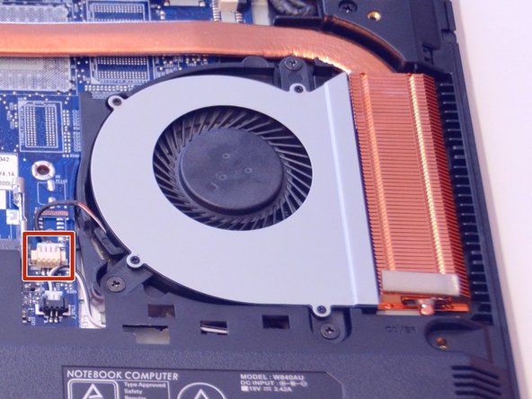 Replace fan, fan: step 4, image 2 of 3