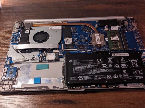 HP 15-dw2065st Fan Replacement: crwdns2935265:08crwdnd2935265:02crwdnd2935265:02crwdne2935265:0