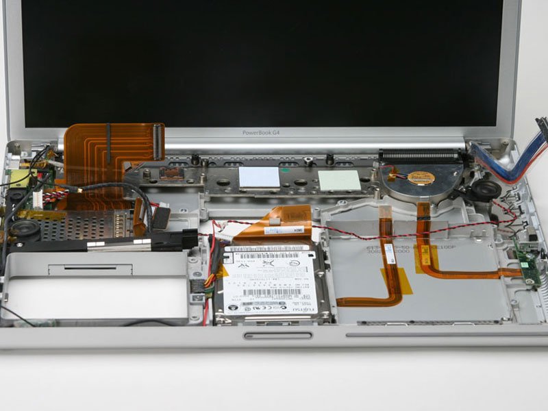 PowerBook G4 Aluminum 15" 1-1.5 GHz Right USB Board Replacement