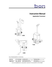 Bon T900 A900 Z800 Tonometer User Manual.pdf