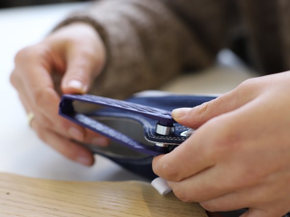 How to Replace a Shoe Eyelet, Install the New Eyelet: crwdns2935265:03crwdnd2935265:03crwdnd2935265:03crwdne2935265:0