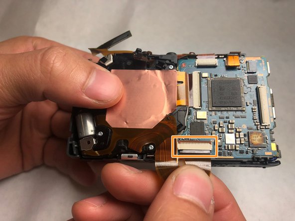 Sony Cyber-shot DSC-WX220 Lens Assembly Replacement: step 8, image 2 of 2
