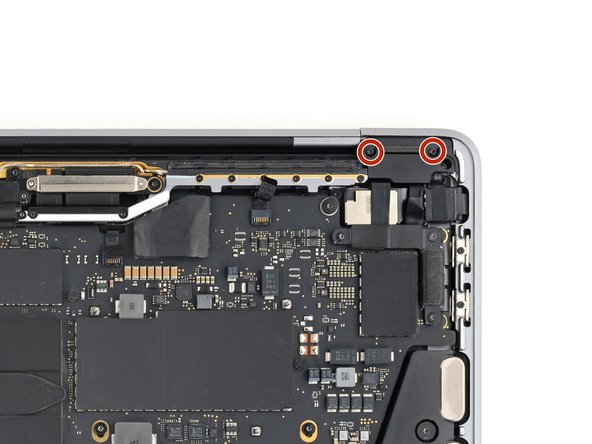 MacBook Pro 13" 2022 (M2) Display Assembly Replacement, Unfasten the plastic covers: crwdns2935265:018crwdnd2935265:02crwdnd2935265:03crwdne2935265:0