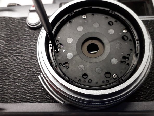 Fujifilm X100 and X100S lens partial Disassembly , from the