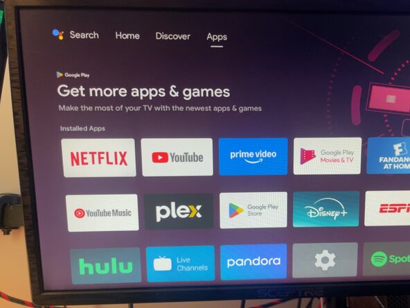 NVIDIA Shield TV P2897 (2017) 16GB 4K - Firmware Reset, Final Steps: crwdns2935265:09crwdnd2935265:01crwdnd2935265:01crwdne2935265:0