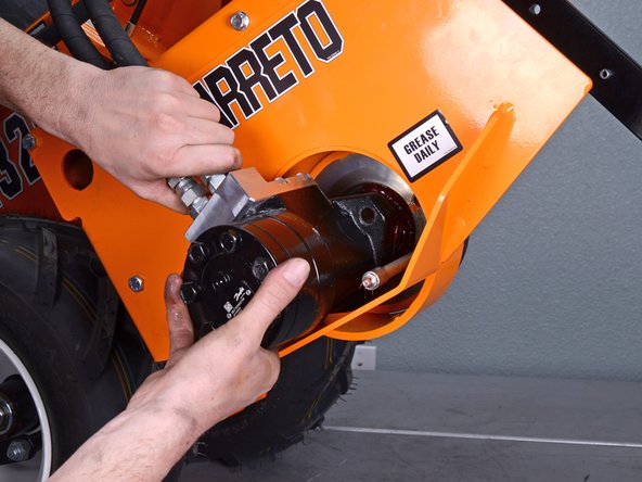 Barreto Tillers E1320HTRLR 2016 Tine Drive Motor Bearing Replacement, Remove the tine drive motor: crwdns2935265:018crwdnd2935265:02crwdnd2935265:02crwdne2935265:0