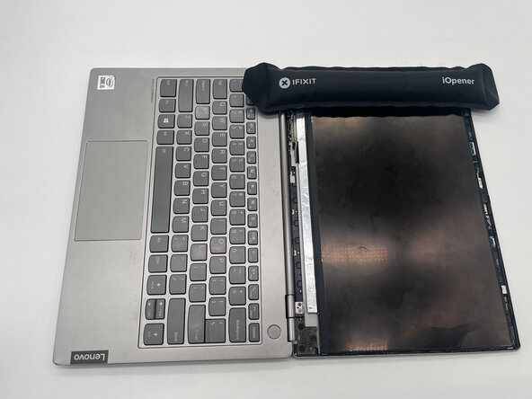 Lenovo ThinkBook 13s-IML Screen Replacement, Screen: step 1, image 2 of 3