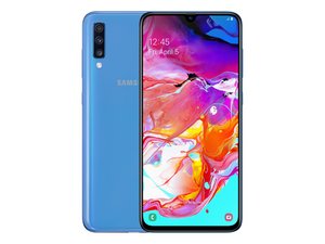 Samsung A70 dropped black screen and no data connection via USB