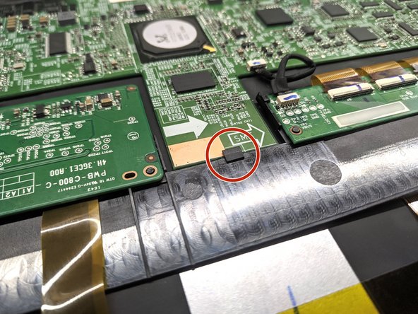 Wacom Cintiq Pro 13 Disassembly, Removing the mainboard: crwdns2935265:018crwdnd2935265:02crwdnd2935265:03crwdne2935265:0