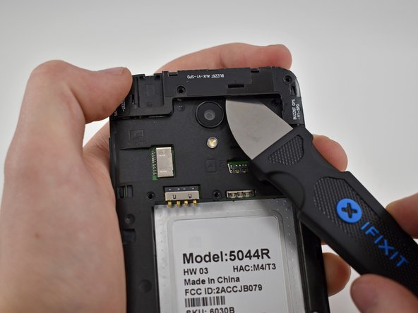 Alcatel IdealXCITE Rear Speaker Replacement, Rear Speaker: crwdns2935265:05crwdnd2935265:02crwdnd2935265:03crwdne2935265:0