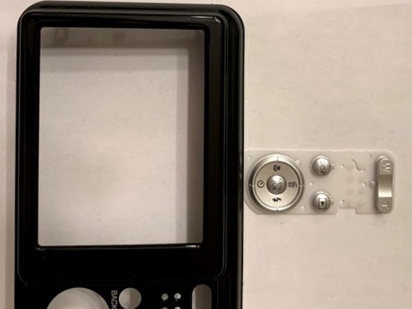 Fujifilm FinePix AX655 Buttons and Switches Replacement: step 3, image 2 of 3