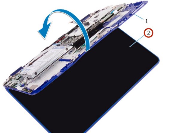 Dell Inspiron 11 3179 Display Assembly Replacement, Opening the Display: crwdns2935265:00crwdnd2935265:01crwdnd2935265:01crwdne2935265:0