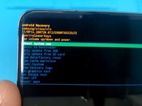 Android Recovery Menu - Galaxy S20