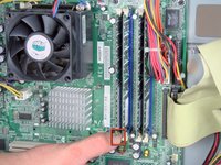 Removing HP Compaq dx2000MT Processor