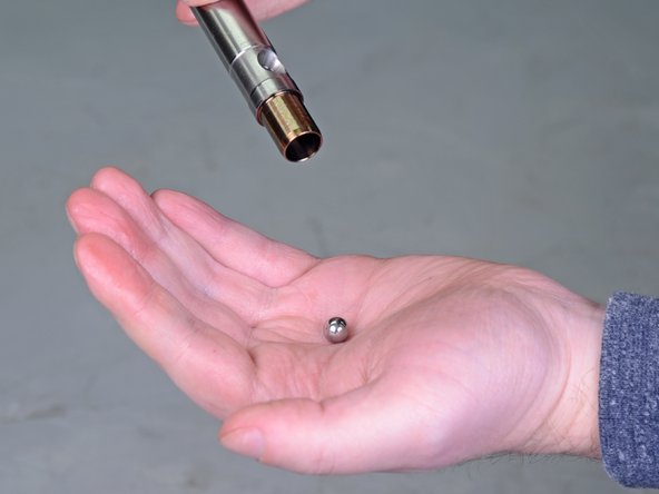 Replace the piston ball with the new piston ball included in the pump repair kit.