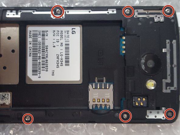 LG leon MS345 Teardown: step 2, image 2 of 2