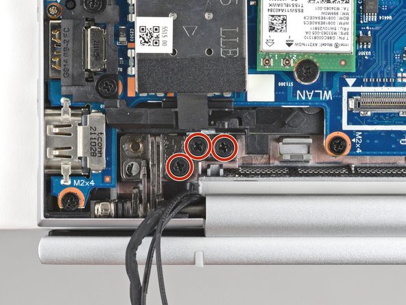 HP EliteBook 845 G9 Display Assembly Replacement, Remove the hinge screws: crwdns2935265:015crwdnd2935265:03crwdnd2935265:03crwdne2935265:0