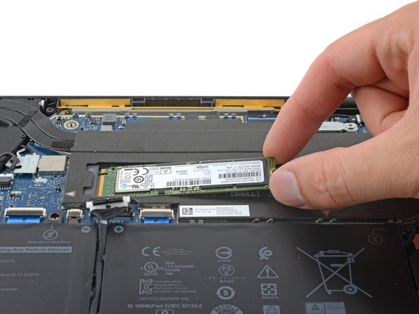 Dell Latitude 7410 SSD Replacement, Remove the SSD: crwdns2935265:012crwdnd2935265:02crwdnd2935265:03crwdne2935265:0