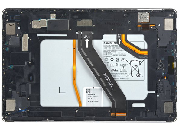Samsung Galaxy Tab S7+ 5G Battery and Frame Assembly Replacement