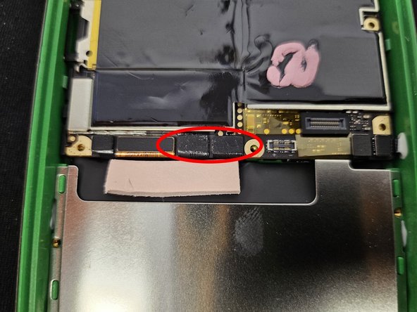 Blackview BV9200: Motherboard Replacement, Removing the battery: step 5, image 2 of 3
