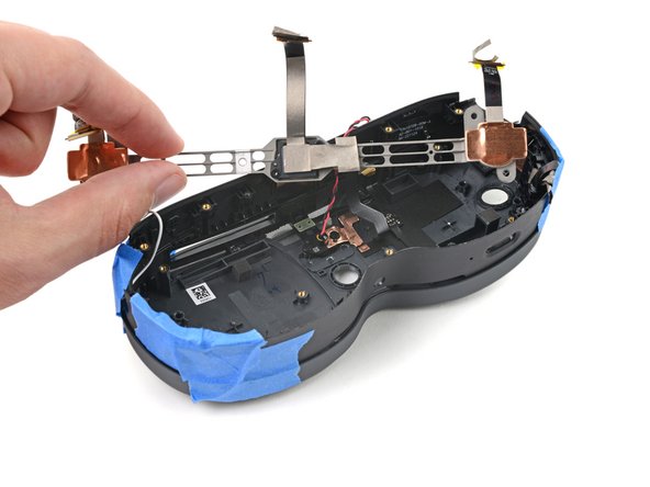 HTC Vive XR Elite Camera Array Replacement, Remove the camera array: crwdns2935265:0103crwdnd2935265:02crwdnd2935265:02crwdne2935265:0