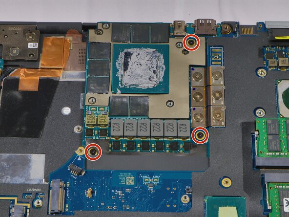 Dell Precision 7750 GPU Replacement: step 21, image 1 of 2