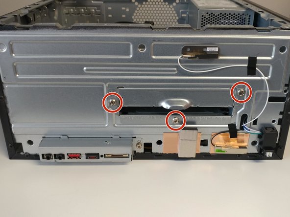Acer Aspire T TC-865-NE Desktop Teardown, Remove Disc Drive Cage: step 6, image 1 of 3
