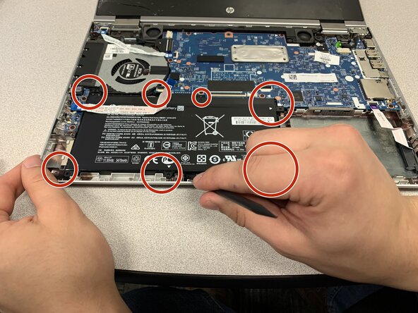 Akkutausch bei einem HP Pavilion x360 14-ba253cl, Akku: Schritt 6, Bild 1 von 1