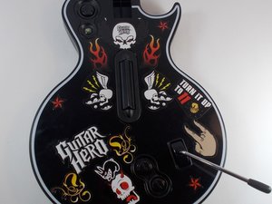 Desarmado del Cuerpo de la Guitarra Inalámbrica Les Paul